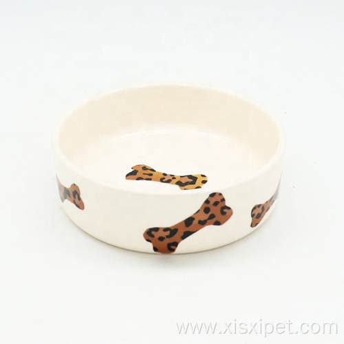 Custom Ceramic Animal Dog Food Bowl for Dogs